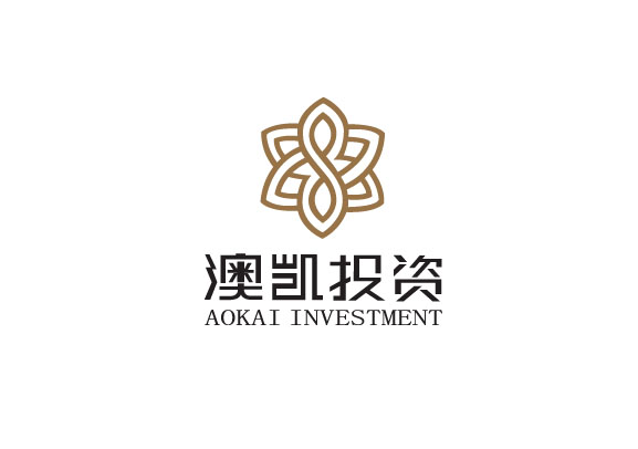 澳凯投资logo设计